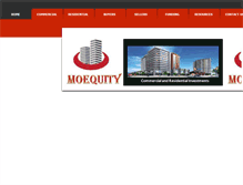 Tablet Screenshot of moequity.net